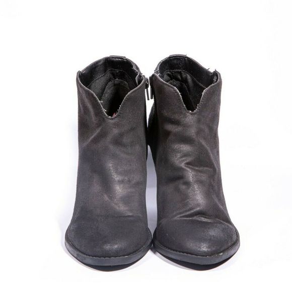 ❄️Carlos Santana Everett Black Ankle Cowgirl Boots11 - Picture 3 of 10